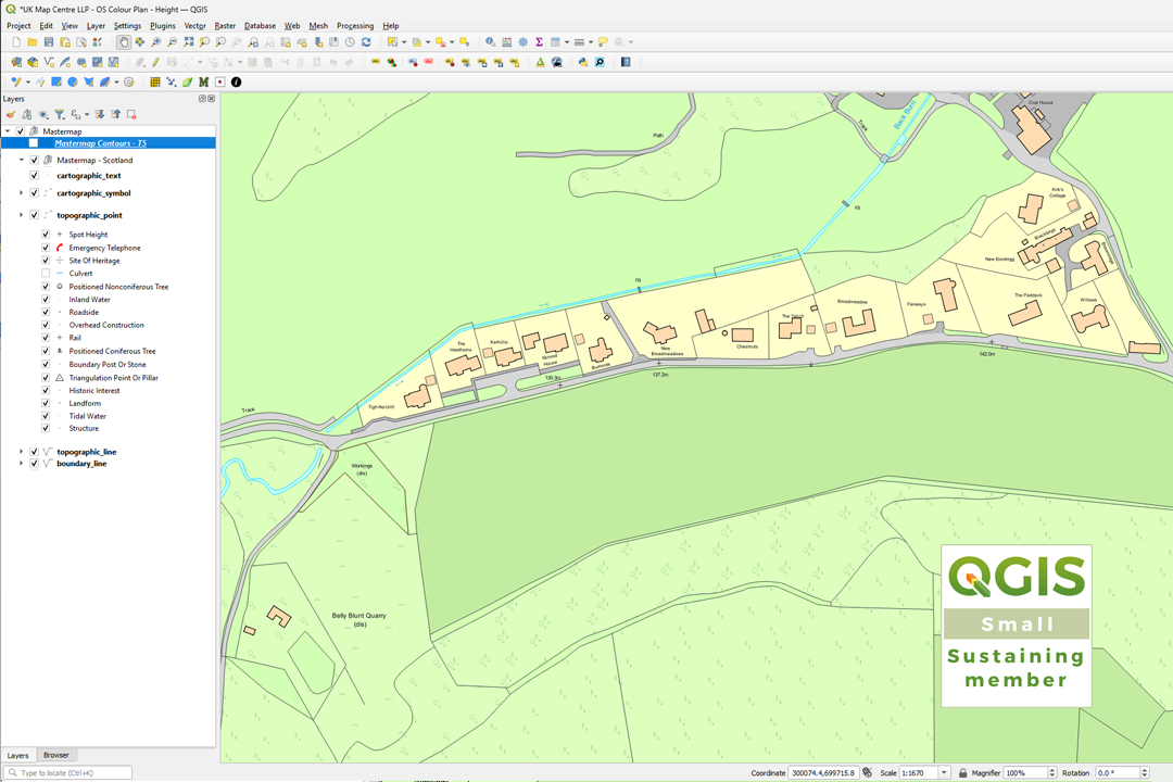 GIS data cut - GeoPackage, Shapefile and GML formats