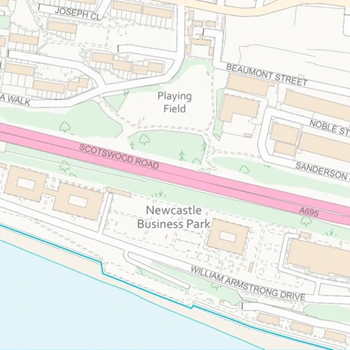 OS VectorMap Local 1:10,000