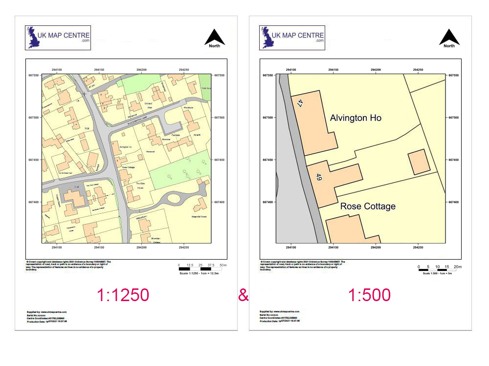 Ordnance Survey Planning Application Extracts